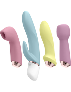SATISFYER - MARVELOUS FOUR SET VIBRADOR and SUCCIONADOR