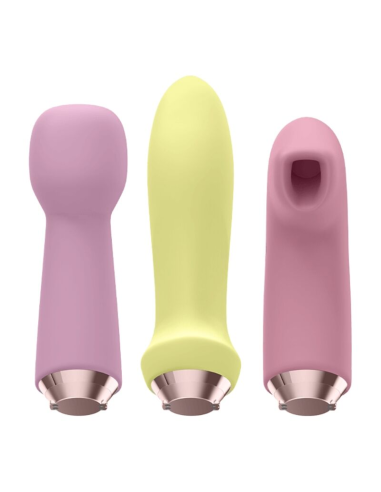 SATISFYER - MARVELOUS FOUR SET VIBRADOR and SUCCIONADOR