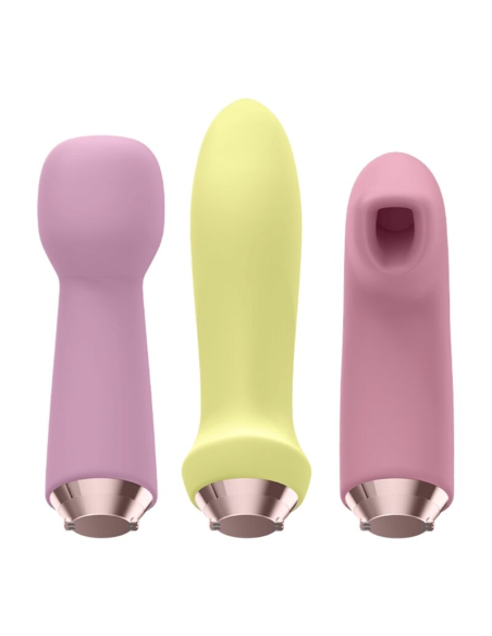SATISFYER - MARVELOUS FOUR SET VIBRADOR and SUCCIONADOR