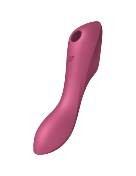 SATISFYER - CURVY TRINITY 3 ESTIMULADOR Y VIBRADOR ROJO