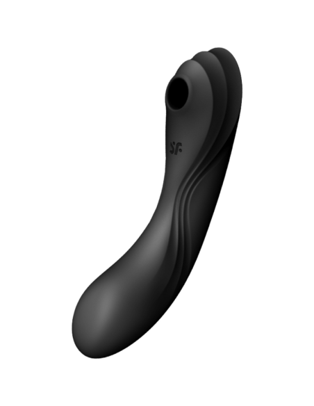 SATISFYER - CURVY TRINITY 4 ESTIMULADOR Y VIBRADOR NEGRO