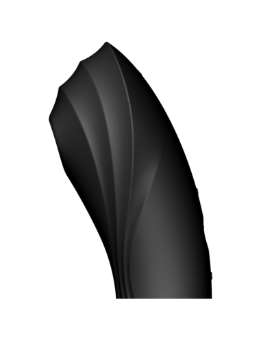 SATISFYER - CURVY TRINITY 4 ESTIMULADOR Y VIBRADOR NEGRO