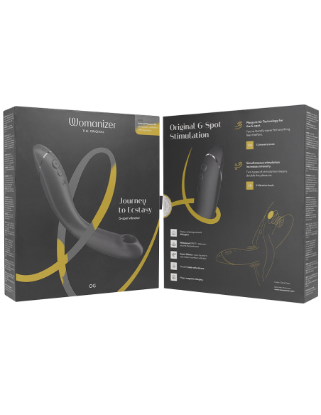 WOMANIZER - OG G-SPOT GRIS OSCURO