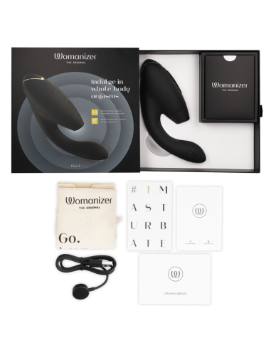 WOMANIZER - DUO 2 ESTIMULADOR NEGRO