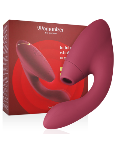 WOMANIZER - DUO 2 ESTIMULADOR BURDEOS