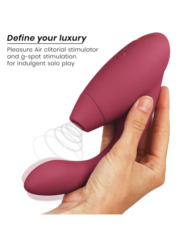 WOMANIZER - DUO 2 ESTIMULADOR BURDEOS