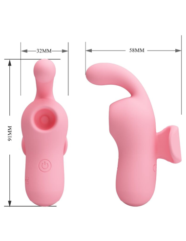 PRETTY LOVE - MINI FUN TOYS BY MAGIC FAIRY VIBRADOR and SUCCIONADOR