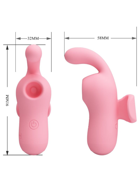 PRETTY LOVE - MINI FUN TOYS BY MAGIC FAIRY VIBRADOR and SUCCIONADOR