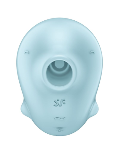 SATISFYER - SASSY SEAL ESTIMULADOR and VIBRADOR AZUL