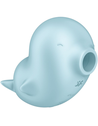 SATISFYER - SASSY SEAL ESTIMULADOR and VIBRADOR AZUL