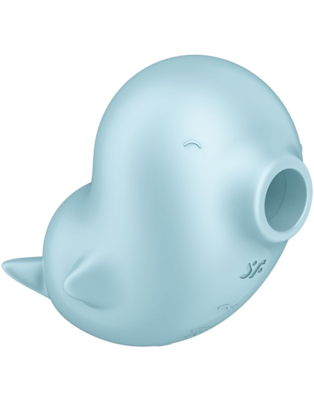 SATISFYER - SASSY SEAL ESTIMULADOR and VIBRADOR AZUL