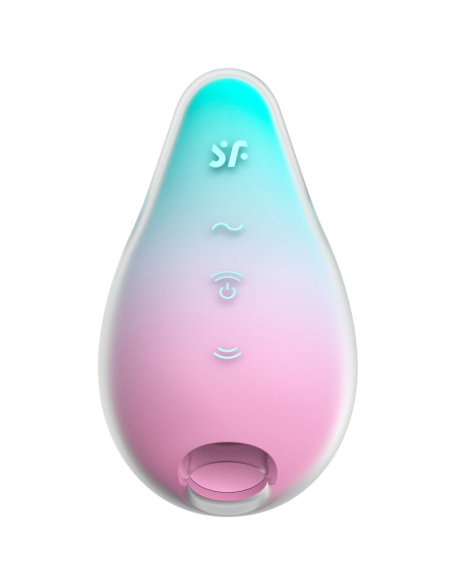 SATISFYER - MERMAID VIBES ESTIMULADOR and VIBRADOR MENTA Y ROSA