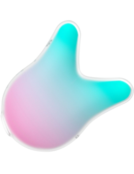 SATISFYER - MERMAID VIBES ESTIMULADOR and VIBRADOR MENTA Y ROSA