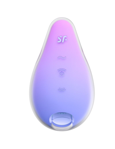 SATISFYER - MERMAID VIBES ESTIMULADOR and VIBRADOR VIOLETA Y ROSA