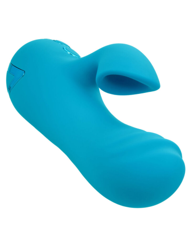 CALEXOTICS - SUNSET BEACH SEDUCER VIBRADOR Y ESTIMULADOR 10 FUNCIONES AZUL