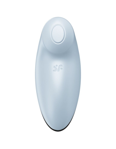 SATISFYER - TAP and CLIMAX 2 VIBRADOR and ESTIMULADOR AZUL