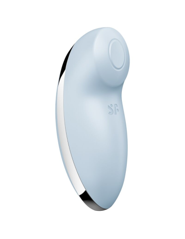 SATISFYER - TAP and CLIMAX 2 VIBRADOR and ESTIMULADOR AZUL