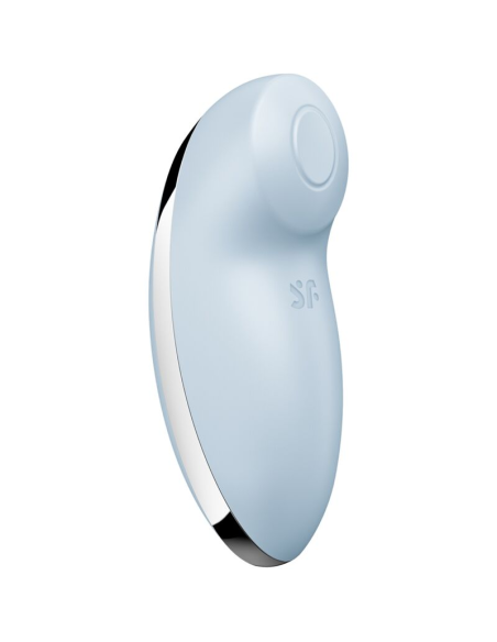 SATISFYER - TAP and CLIMAX 2 VIBRADOR and ESTIMULADOR AZUL
