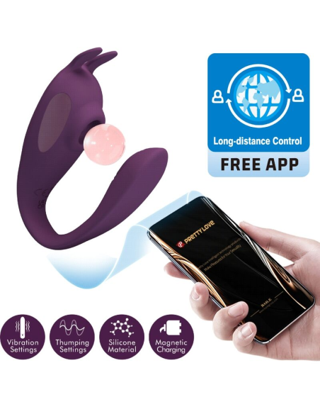 PRETTY LOVE - SHEY ESTIMULADOR and VIBRADOR APP GRATUITA LARGA DISTANCIA MORADO