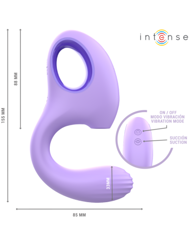 INTENSE - BAXTER VIBRADOR and ESTIMULADOR VIOLETA