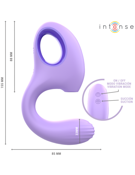 INTENSE - BAXTER VIBRADOR and ESTIMULADOR VIOLETA