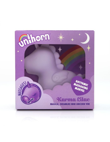 SKINS UNIHORN KARMA LILAC - Vibrador de unicornio | SEXPLACE.MX