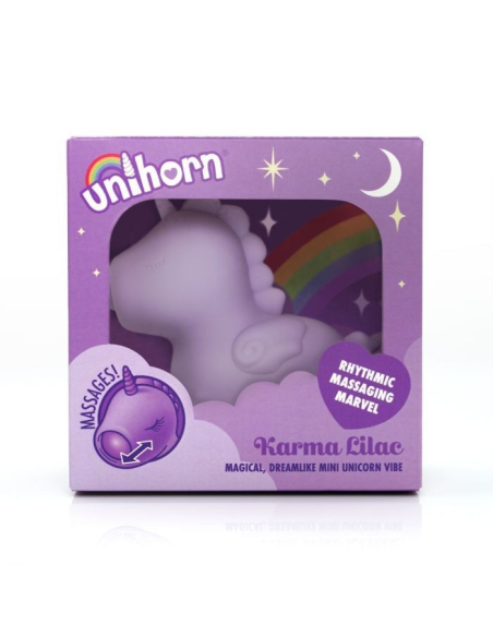 SKINS UNIHORN KARMA LILAC - Vibrador de unicornio | SEXPLACE.MX