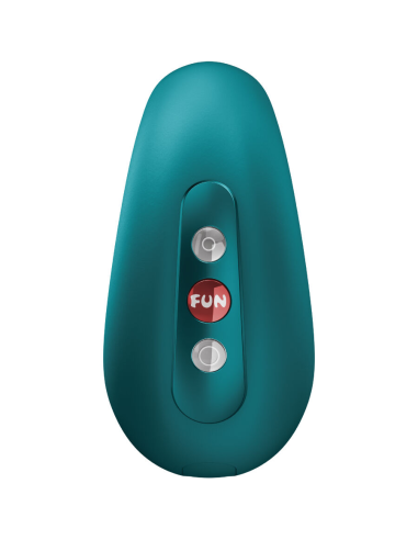FUN FACTORY - CHERIE DOBLE VIBRADOR AIR PULSE VERDE