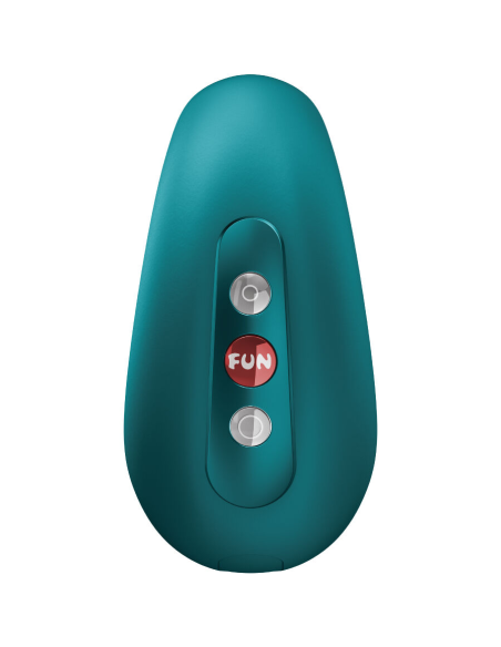 FUN FACTORY - CHERIE DOBLE VIBRADOR AIR PULSE VERDE