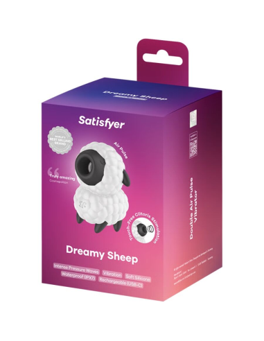 SATISFYER - DREAMY SHEEP VIBRADOR and ESTIMULADOR AIR PULSE