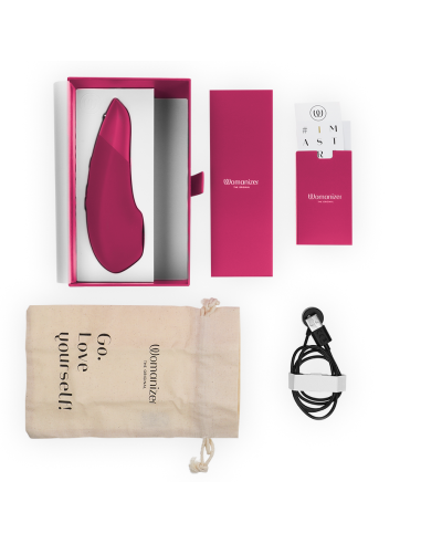 WOMANIZER - ENHANCE ESTIMULADOR DE CLITORÍS ROSA VIBRANTE
