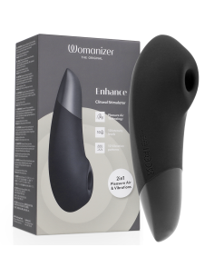 WOMANIZER - ENHANCE ESTIMULADOR DE CLITORÍS NEGRO
