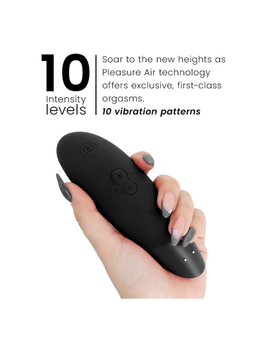 WOMANIZER - ENHANCE ESTIMULADOR DE CLITORÍS NEGRO