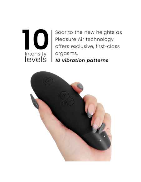 WOMANIZER - ENHANCE ESTIMULADOR DE CLITORÍS NEGRO