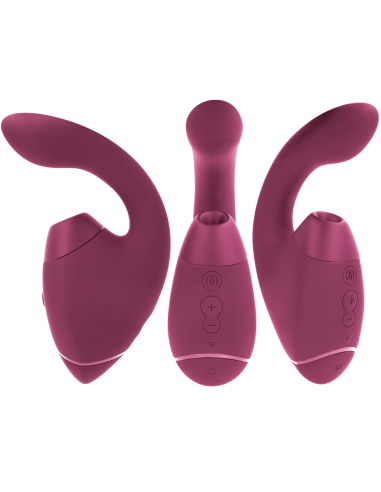 WOMANIZER - DUO NEXT ESTIMULADOR VIBRADOR DUAL CLÍTORIS and PUNTO·G ROSA