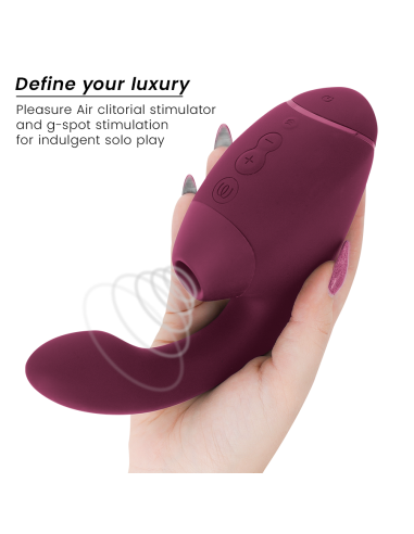 WOMANIZER - DUO NEXT ESTIMULADOR VIBRADOR DUAL CLÍTORIS and PUNTO·G ROSA
