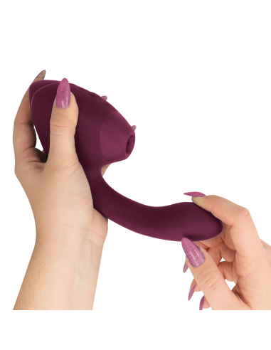 WOMANIZER - DUO NEXT ESTIMULADOR VIBRADOR DUAL CLÍTORIS and PUNTO·G ROSA