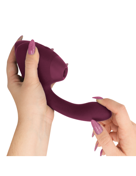 WOMANIZER - DUO NEXT ESTIMULADOR VIBRADOR DUAL CLÍTORIS and PUNTO·G ROSA