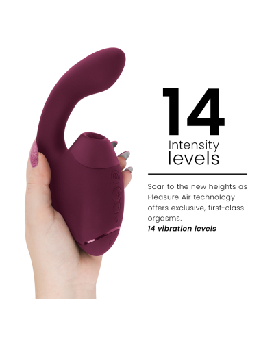 WOMANIZER - DUO NEXT ESTIMULADOR VIBRADOR DUAL CLÍTORIS and PUNTO·G ROSA