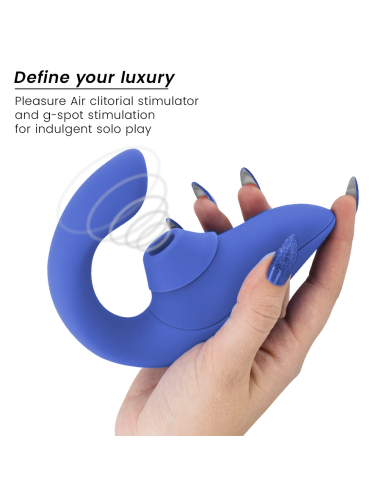 WOMANIZER - BLEND ESTIMULADOR VIBRADOR RABBIT AZUL