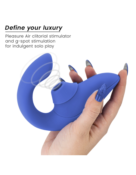 WOMANIZER - BLEND ESTIMULADOR VIBRADOR RABBIT AZUL