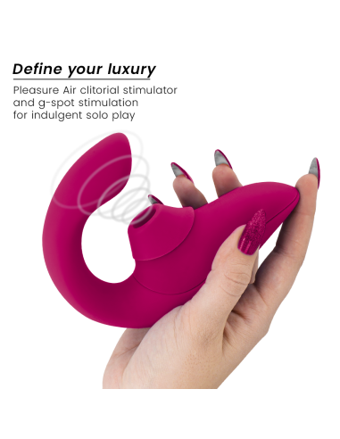 WOMANIZER - BLEND ESTIMULADOR VIBRADOR RABBIT FUCSIA