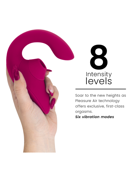 WOMANIZER - BLEND ESTIMULADOR VIBRADOR RABBIT FUCSIA