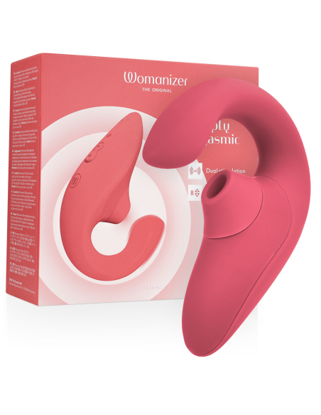 WOMANIZER - BLEND ESTIMULADOR VIBRADOR RABBIT ROSA