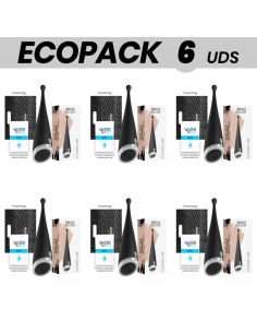 ECOPACK 6 UDS - BRILLY GLAM SPOT VIBE VIBRADOR CLITORIAL ORGASMICO SILICONA NEGRO