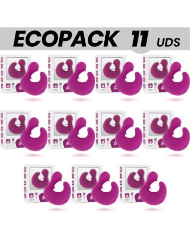 ECOPACK 11 UDS - COVERME DEDAL ESTIMULADOR DE SILICONA RECARGABLE