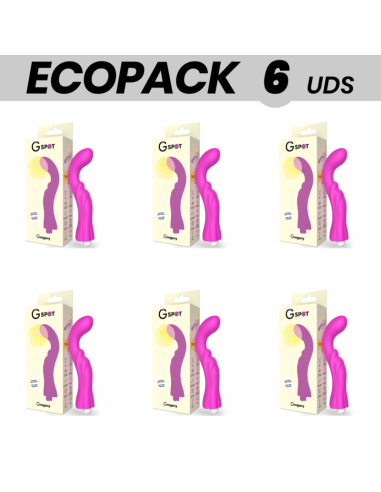 ECOPACK 6 UDS - G-SPOT GREGORY VIBRADOR VIOLETA