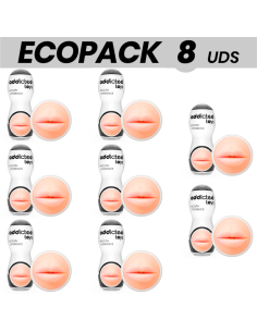 ECOPACK 8 UDS - ADDICTED TOYS MASTURBADOR BOCA 2.0