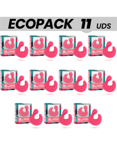 ECOPACK 11 UDS - HAPPY LOKY DEDAL ESTIMULADOR DE SILICONA RECARGABLE DUCKYMANIA