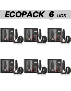 ECOPACK 6 UDS - ANBIGUO WATCHME CONTROL REMOTO VIBRADOR PLUG ANAL ALEXANDRU